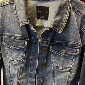Celebrity Pink Women's Blue Denim Jacket